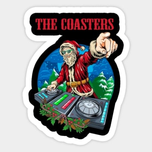 THE COASTERS BAND XMAS Sticker